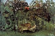 Henri Rousseau, The Hungry Lion Throws Itself on the Antelope